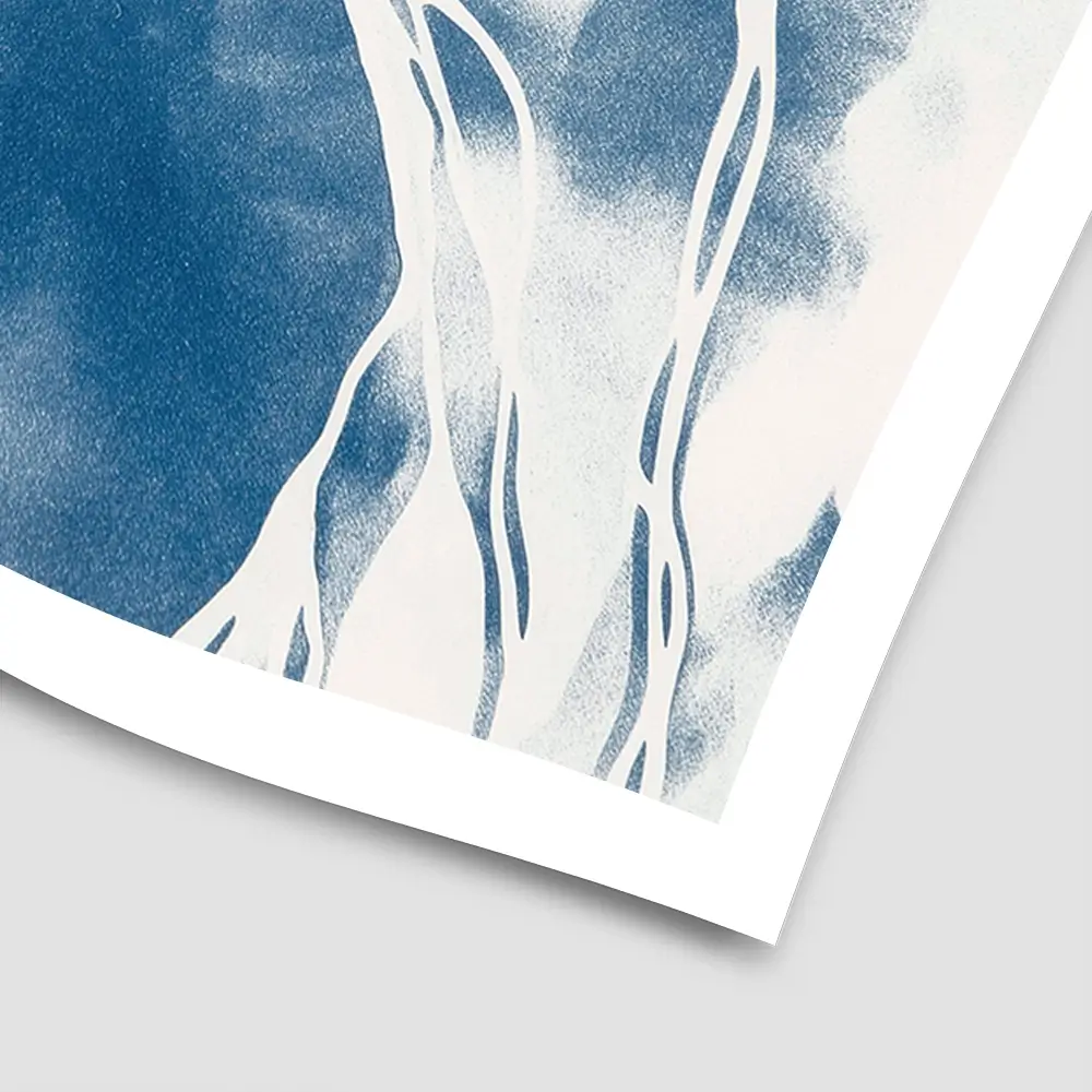 Dog Profile Square Art Print Dog Profile Square Art Print wall art product Chromatic Storm Studio