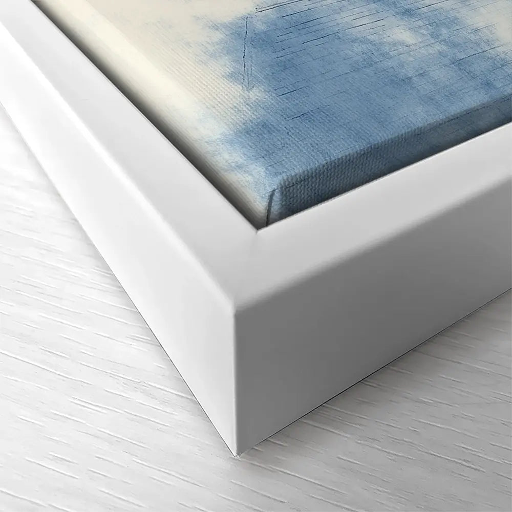 Dogs On Dock Square Canvas Print Dogs On Dock Square Canvas Print wall art product Chromatic Storm Studio
