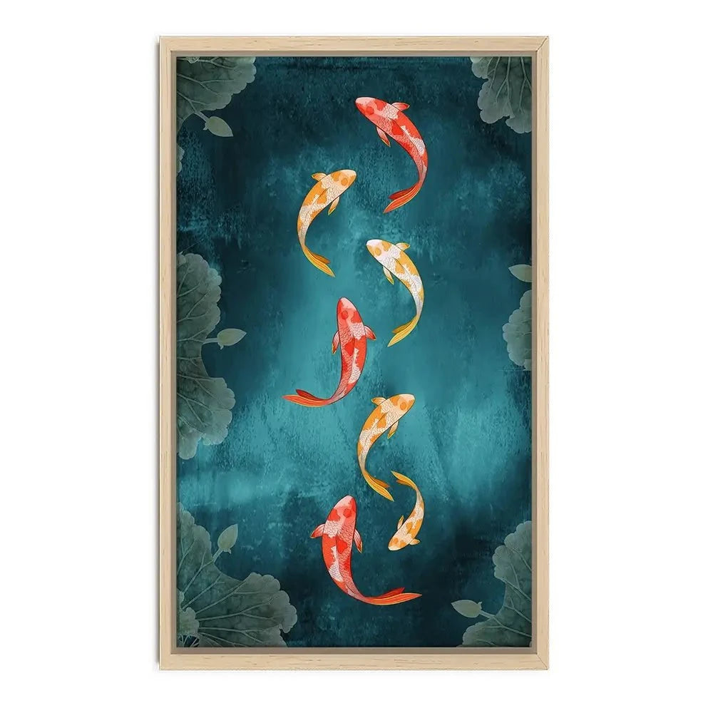 Don't Be Koi Canvas Print Don't Be Koi Canvas Print wall art product Abubkr Mohamed / Shutterstock