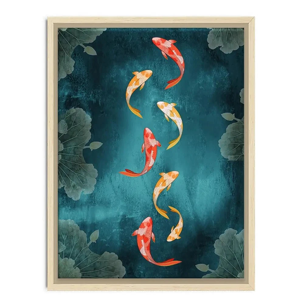 Don't Be Koi Canvas Print Don't Be Koi Canvas Print wall art product Abubkr Mohamed / Shutterstock