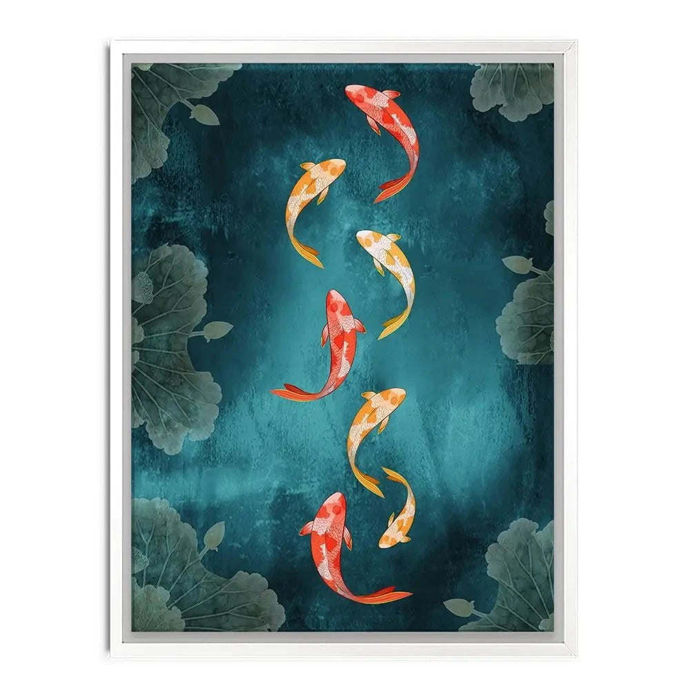 Don't Be Koi Canvas Print Don't Be Koi Canvas Print wall art product Abubkr Mohamed / Shutterstock