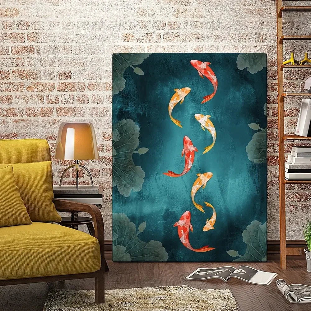 Don't Be Koi Canvas Print Don't Be Koi Canvas Print wall art product Abubkr Mohamed / Shutterstock
