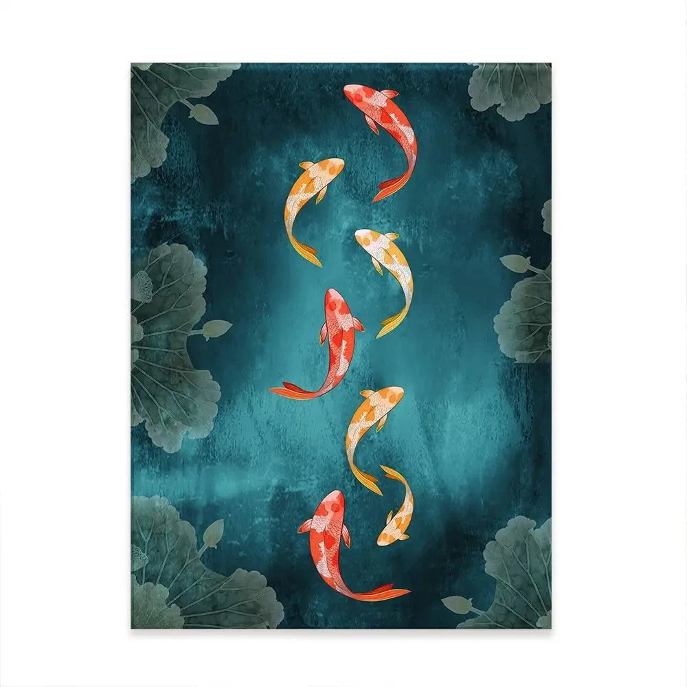 Don't Be Koi Canvas Print Don't Be Koi Canvas Print wall art product Abubkr Mohamed / Shutterstock