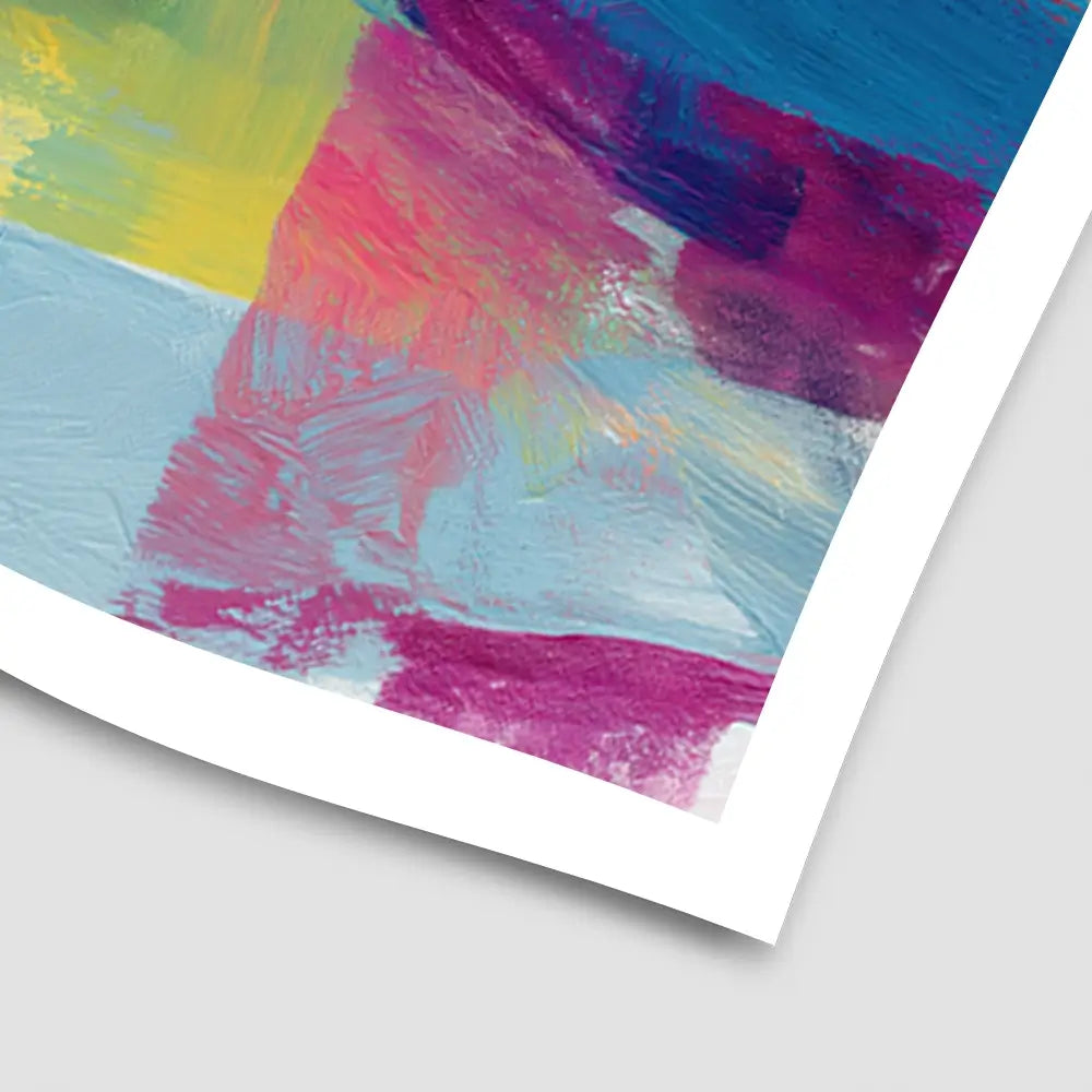 Donkey With Colour Blocks Art Print Donkey With Colour Blocks Art Print wall art product Chromatic Storm Studio