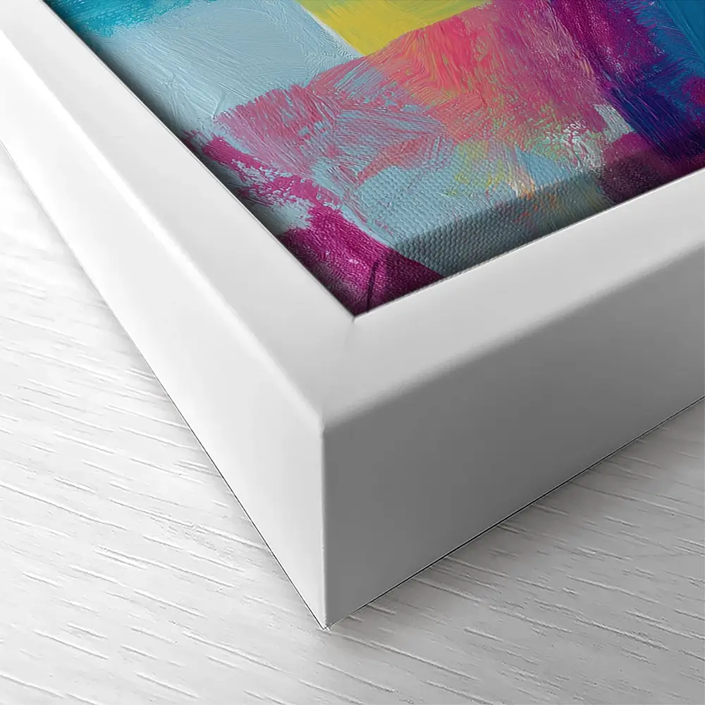 Donkey With Colour Blocks Canvas Print Donkey With Colour Blocks Canvas Print wall art product Chromatic Storm Studio