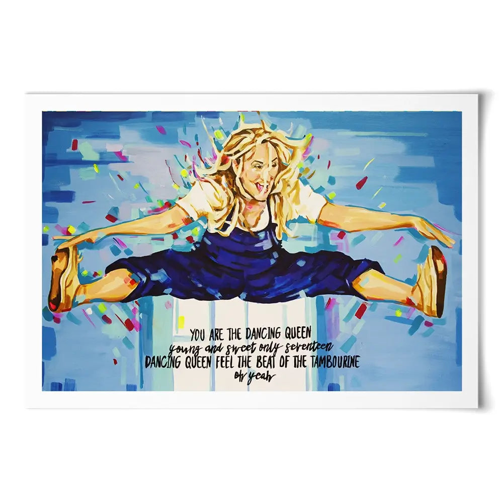 Donna Mamma Mia Art Print Donna Mamma Mia Art Print wall art product Juliet Stockton