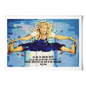 Donna Mamma Mia Art Print Donna Mamma Mia Art Print wall art product Juliet Stockton