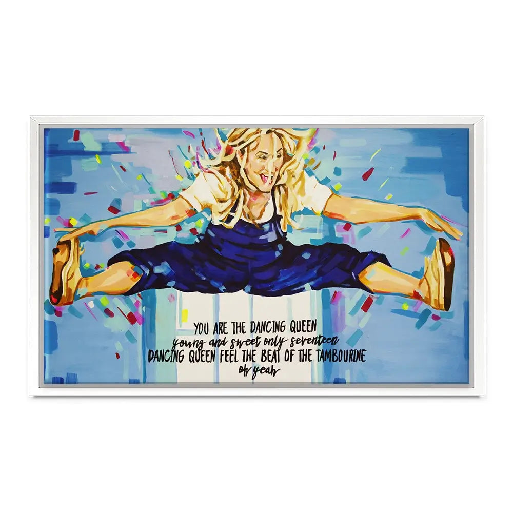 Donna Mamma Mia Canvas Print Donna Mamma Mia Canvas Print wall art product Juliet Stockton