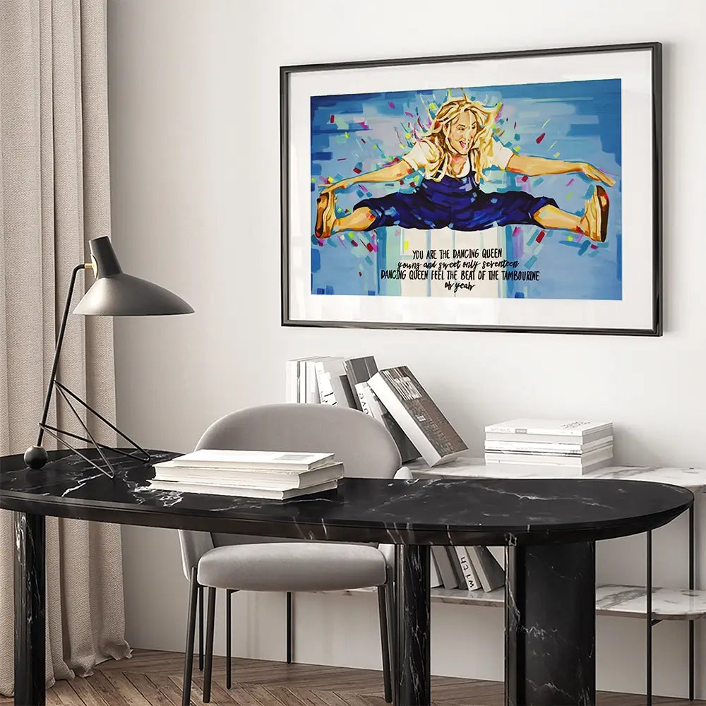 Donna Mamma Mia Framed Art Print Donna Mamma Mia Framed Art Print wall art product Juliet Stockton