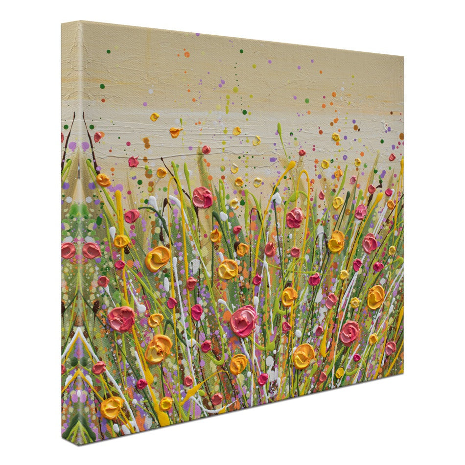 Dotted Meadow 1 Canvas Print Dotted Meadow 1 Canvas Print wall art product Olga Tkachyk