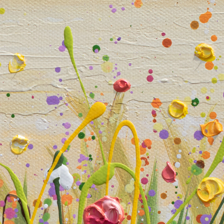 Dotted Meadow 1 Canvas Print Dotted Meadow 1 Canvas Print wall art product Olga Tkachyk