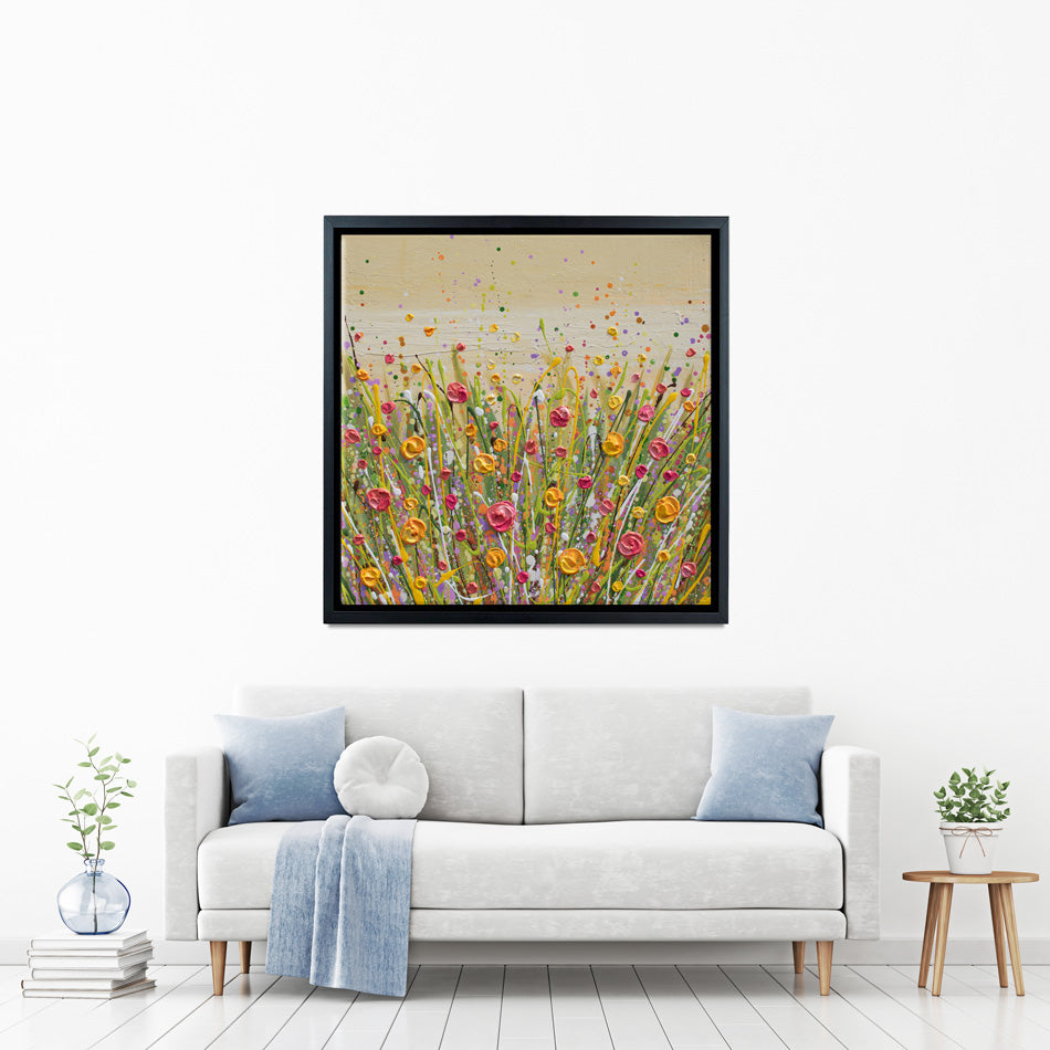 Dotted Meadow 1 Canvas Print Dotted Meadow 1 Canvas Print wall art product Olga Tkachyk