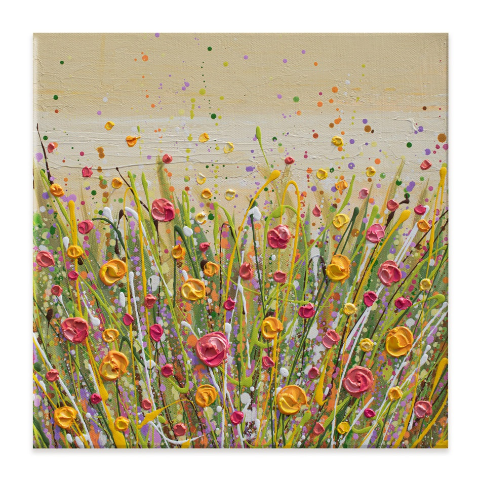 Dotted Meadow 1 Canvas Print Dotted Meadow 1 Canvas Print wall art product Olga Tkachyk