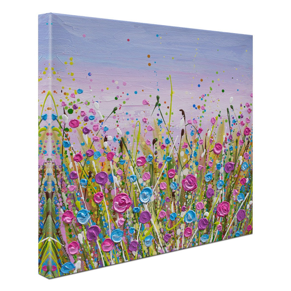Dotted Meadow 2 Canvas Print Dotted Meadow 2 Canvas Print wall art product Olga Tkachyk