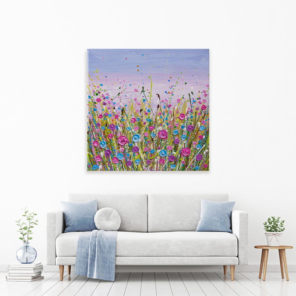 Dotted Meadow 2 Canvas Print Dotted Meadow 2 Canvas Print wall art product Olga Tkachyk