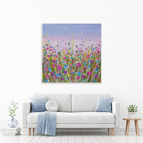 Dotted Meadow 2 Canvas Print Dotted Meadow 2 Canvas Print wall art product Olga Tkachyk