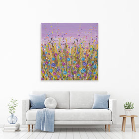 Dotted Meadow 3 Canvas Print Dotted Meadow 3 Canvas Print wall art product Olga Tkachyk