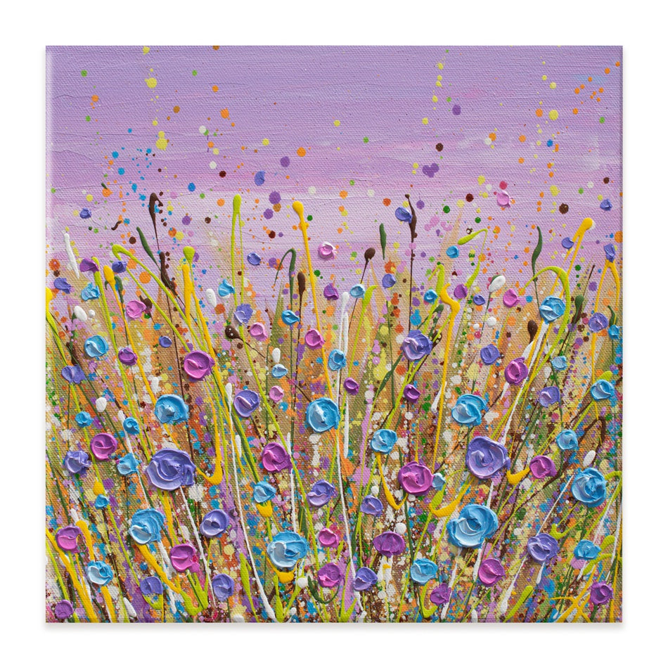 Dotted Meadow 3 Canvas Print Dotted Meadow 3 Canvas Print wall art product Olga Tkachyk