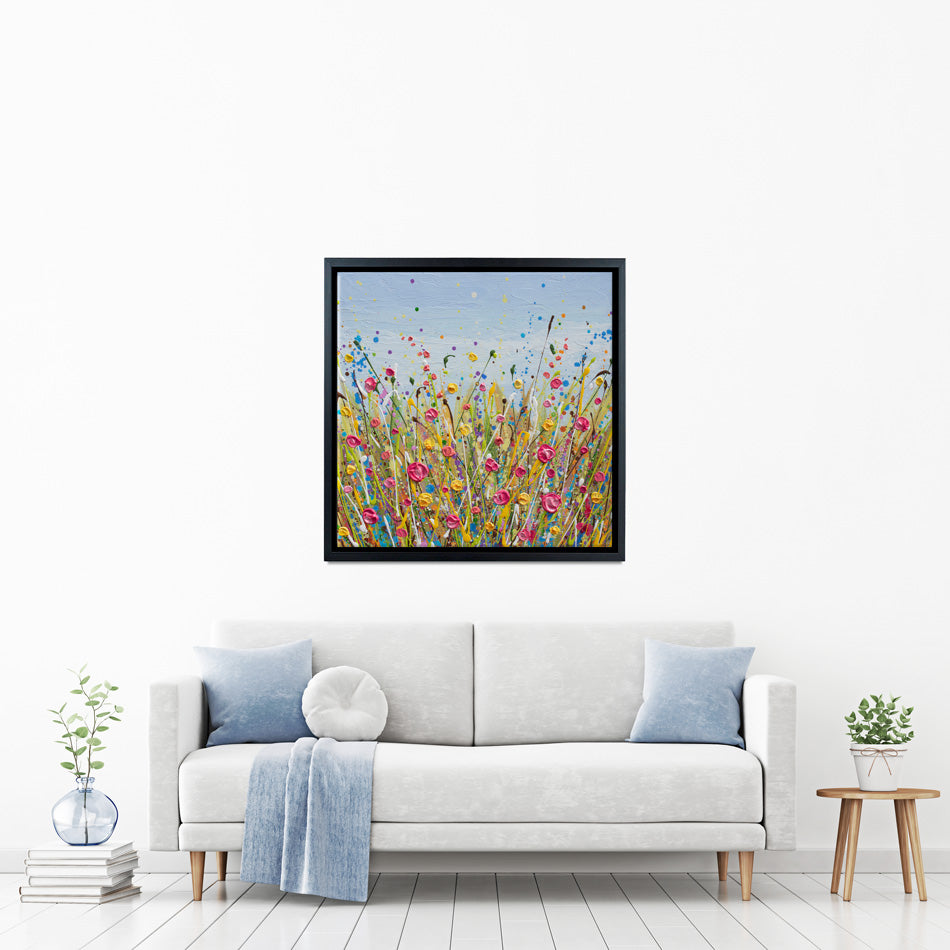 Dotted Meadow 4 Canvas Print Dotted Meadow 4 Canvas Print wall art product Olga Tkachyk