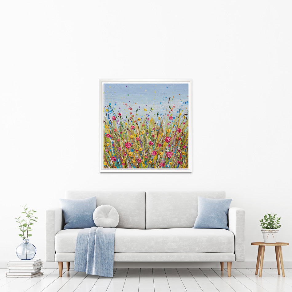 Dotted Meadow 4 Canvas Print Dotted Meadow 4 Canvas Print wall art product Olga Tkachyk