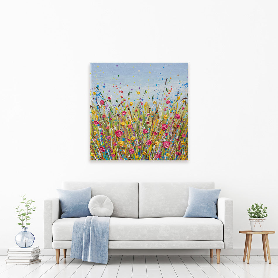 Dotted Meadow 4 Canvas Print Dotted Meadow 4 Canvas Print wall art product Olga Tkachyk