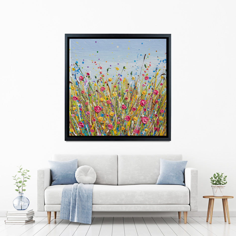 Dotted Meadow 4 Canvas Print Dotted Meadow 4 Canvas Print wall art product Olga Tkachyk