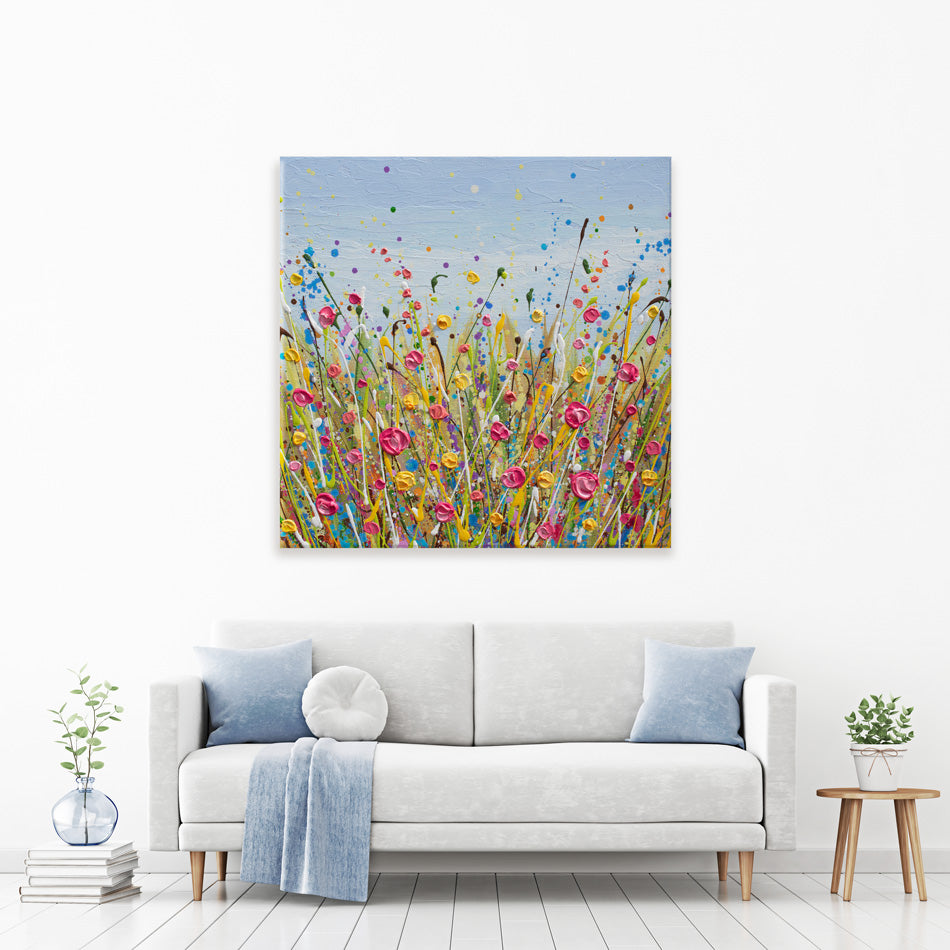 Dotted Meadow 4 Canvas Print Dotted Meadow 4 Canvas Print wall art product Olga Tkachyk