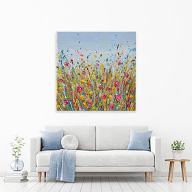 Dotted Meadow 4 Canvas Print Dotted Meadow 4 Canvas Print wall art product Olga Tkachyk