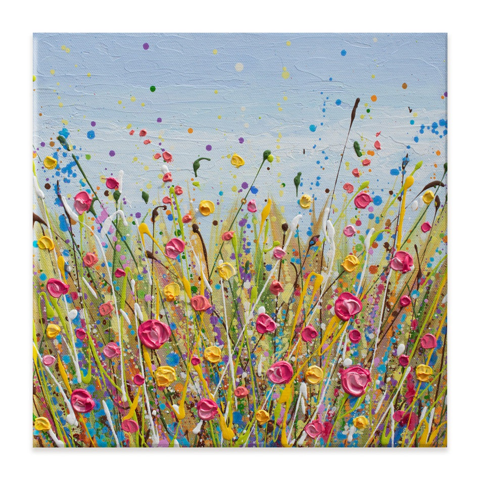 Dotted Meadow 4 Canvas Print Dotted Meadow 4 Canvas Print wall art product Olga Tkachyk