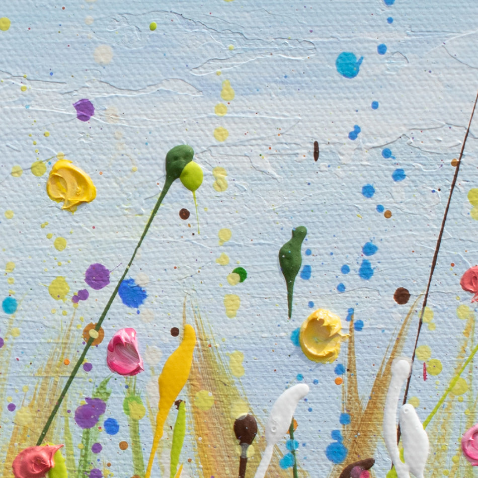 Dotted Meadow 4 Canvas Print Dotted Meadow 4 Canvas Print wall art product Olga Tkachyk