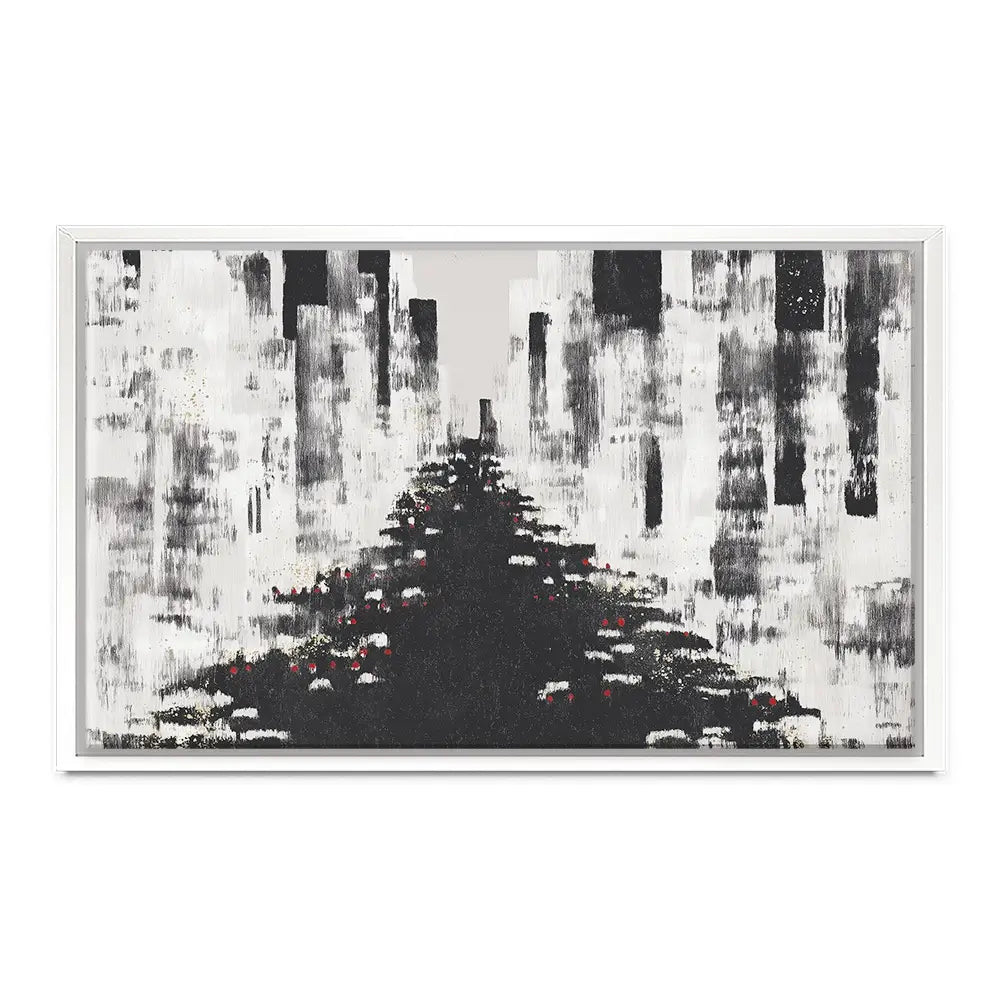 Dotted Traffic Lights Canvas Print Dotted Traffic Lights Canvas Print wall art product Chromatic Storm Studio