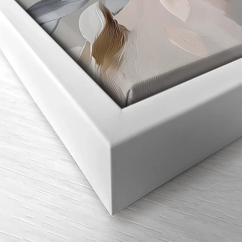 Doves In Bloom Square Canvas Print Doves In Bloom Square Canvas Print wall art product Bella Eve