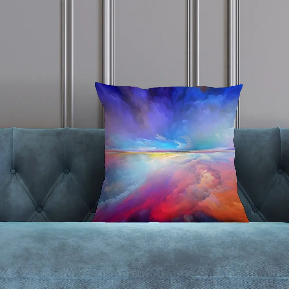 Dream Land Cushion Dream Land Cushion wall art product Art Print Shop