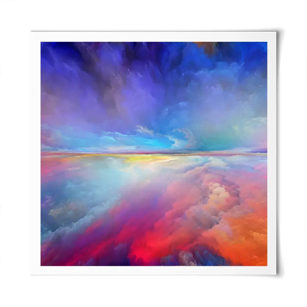 Dream Land Square Art Print Dream Land Square Art Print wall art product Art Print Shop