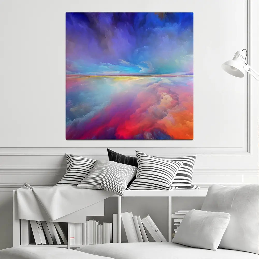 Dream Land Square Canvas Print Dream Land Square Canvas Print wall art product Art Print Shop