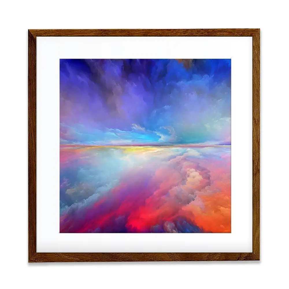 Dream Land Square Framed Art Print Dream Land Square Framed Art Print wall art product Art Print Shop