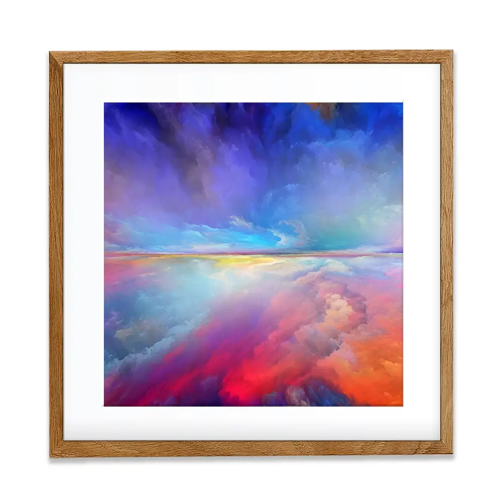 Dream Land Square Framed Art Print Dream Land Square Framed Art Print wall art product Art Print Shop