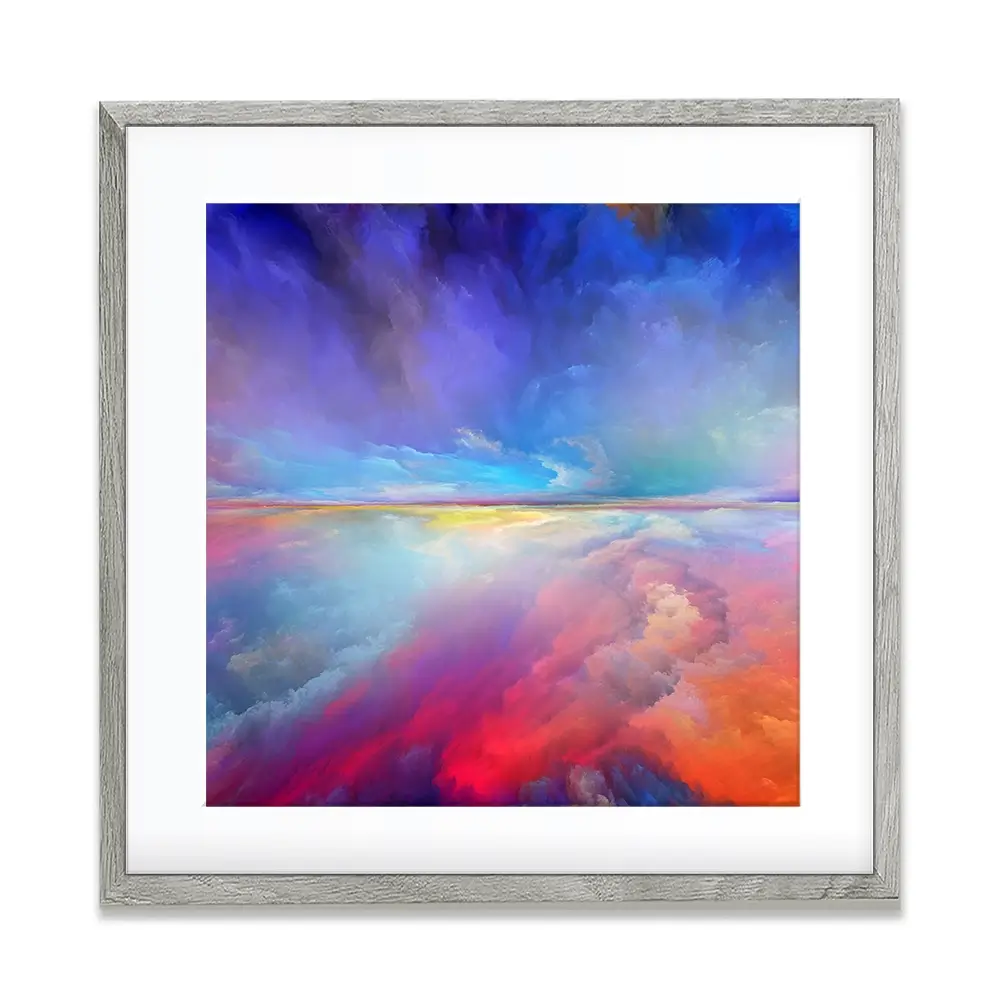 Dream Land Square Framed Art Print Dream Land Square Framed Art Print wall art product Art Print Shop