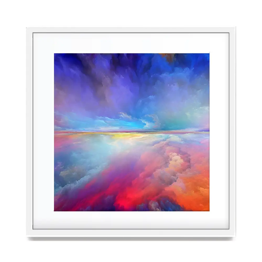 Dream Land Square Framed Art Print Dream Land Square Framed Art Print wall art product Art Print Shop