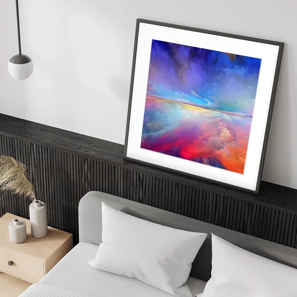 Dream Land Square Framed Art Print Dream Land Square Framed Art Print wall art product Art Print Shop