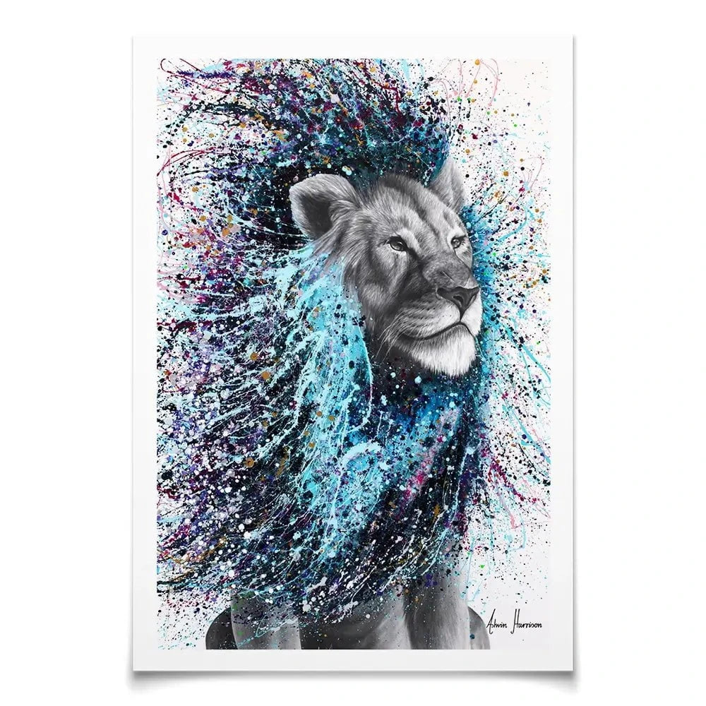 Dream Of A Lion Art Print Dream Of A Lion Art Print wall art product Ashvin Harrison