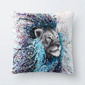 Dream Of A Lion Cushion Dream Of A Lion Cushion wall art product Ashvin Harrison (2016-2022 collection)