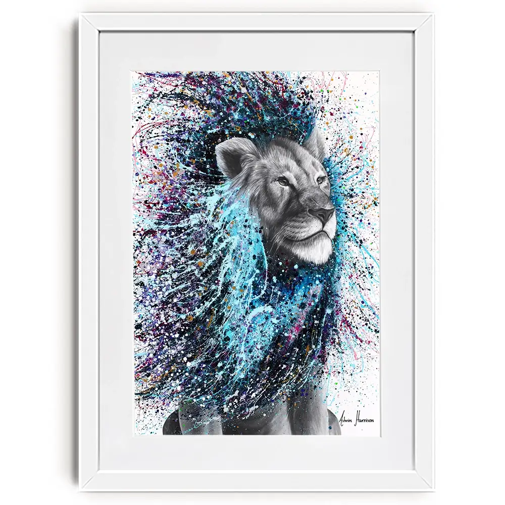 Dream Of A Lion Framed Art Print Dream Of A Lion Framed Art Print wall art product Ashvin Harrison