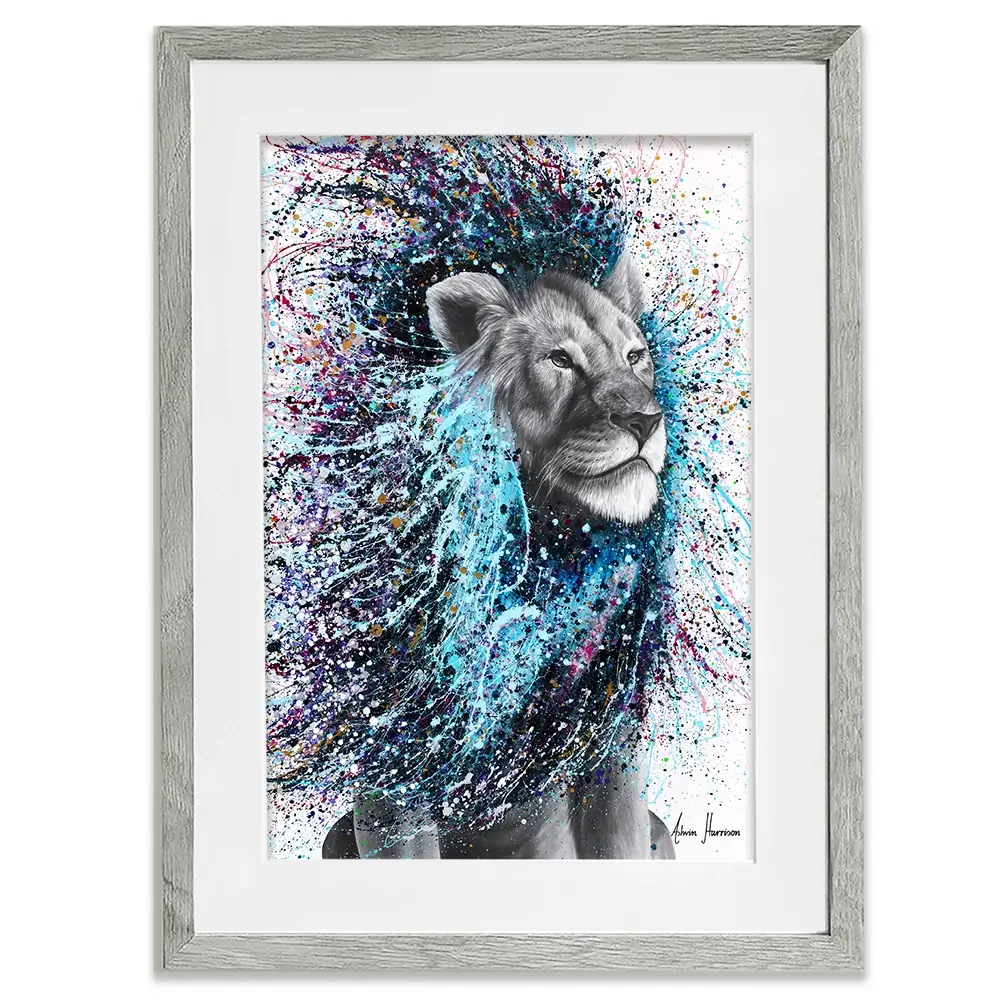 Dream Of A Lion Framed Art Print Dream Of A Lion Framed Art Print wall art product Ashvin Harrison
