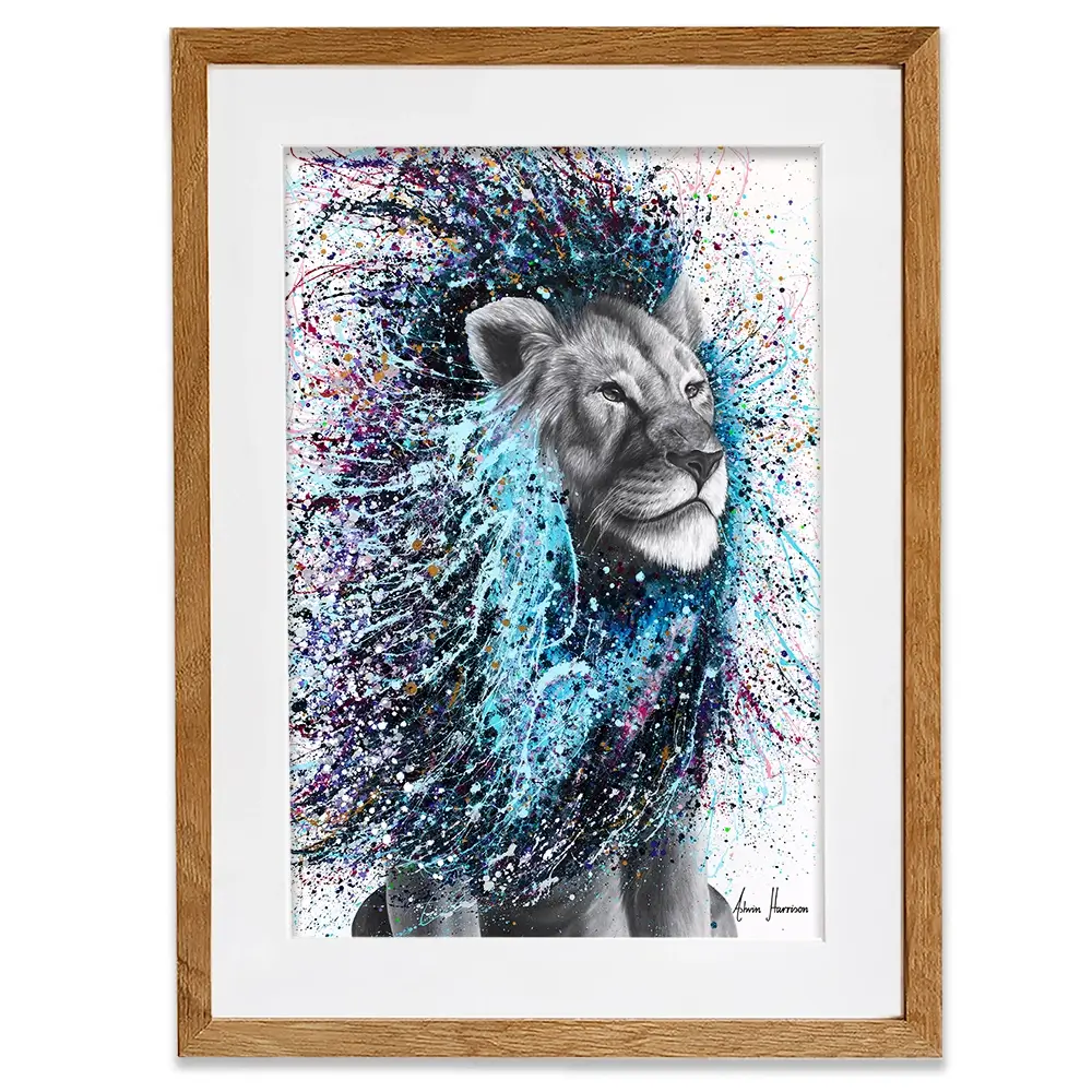 Dream Of A Lion Framed Art Print Dream Of A Lion Framed Art Print wall art product Ashvin Harrison