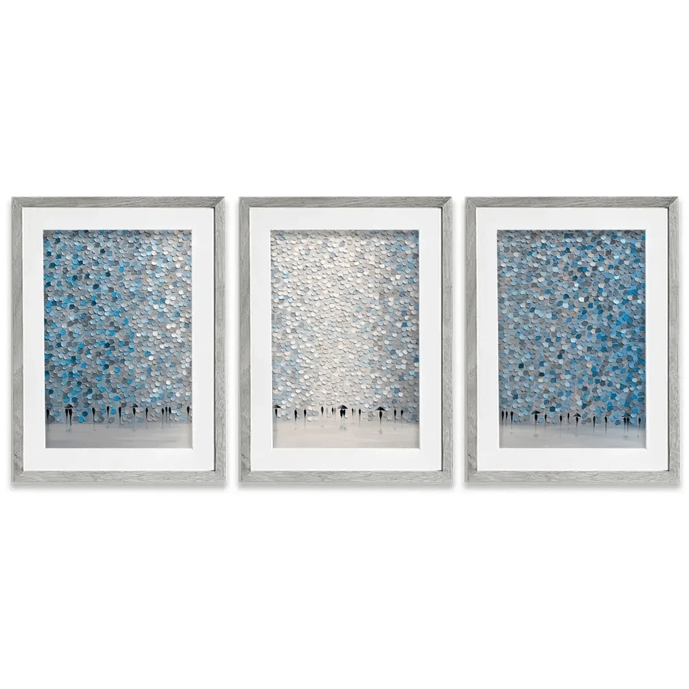 Dreaming Framed Art Print Trio Dreaming Framed Art Print Trio wall art product Ekaterina Ermilkina