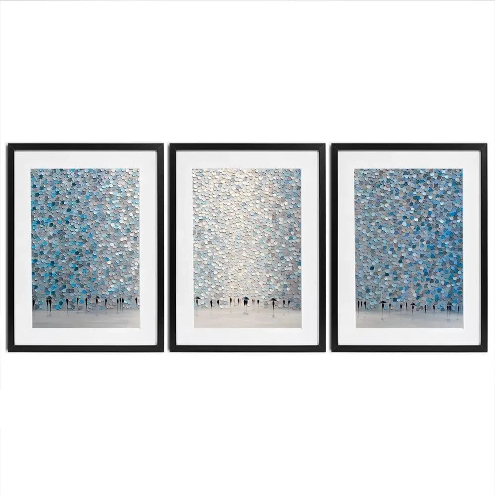Dreaming Framed Art Print Trio Dreaming Framed Art Print Trio wall art product Ekaterina Ermilkina