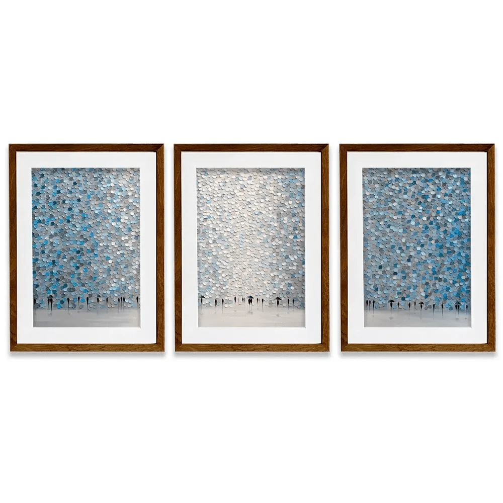 Dreaming Framed Art Print Trio Dreaming Framed Art Print Trio wall art product Ekaterina Ermilkina