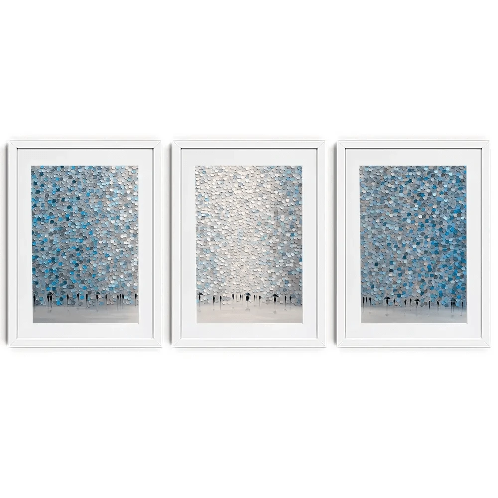 Dreaming Framed Art Print Trio Dreaming Framed Art Print Trio wall art product Ekaterina Ermilkina