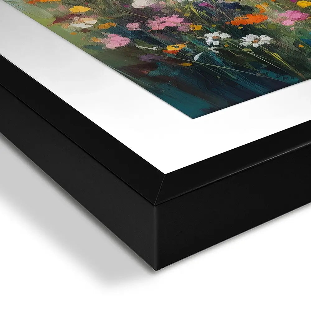 Dreaming Of Wildflowers Square Framed Art Print Dreaming Of Wildflowers Square Framed Art Print wall art product Creative Studio - Independent